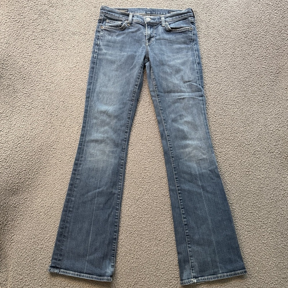 Citizens of Humanity Kelly #001 Stretch Low Waist Bootcut Jeans Women's 28 Y2K